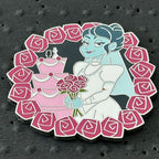 2024 - Ghost Bride - Haunted Mansion - Wedding - Cake and Roses - Disney Pin