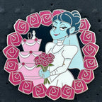 2024 - Ghost Bride - Haunted Mansion - Wedding - Cake and Roses - Disney Pin