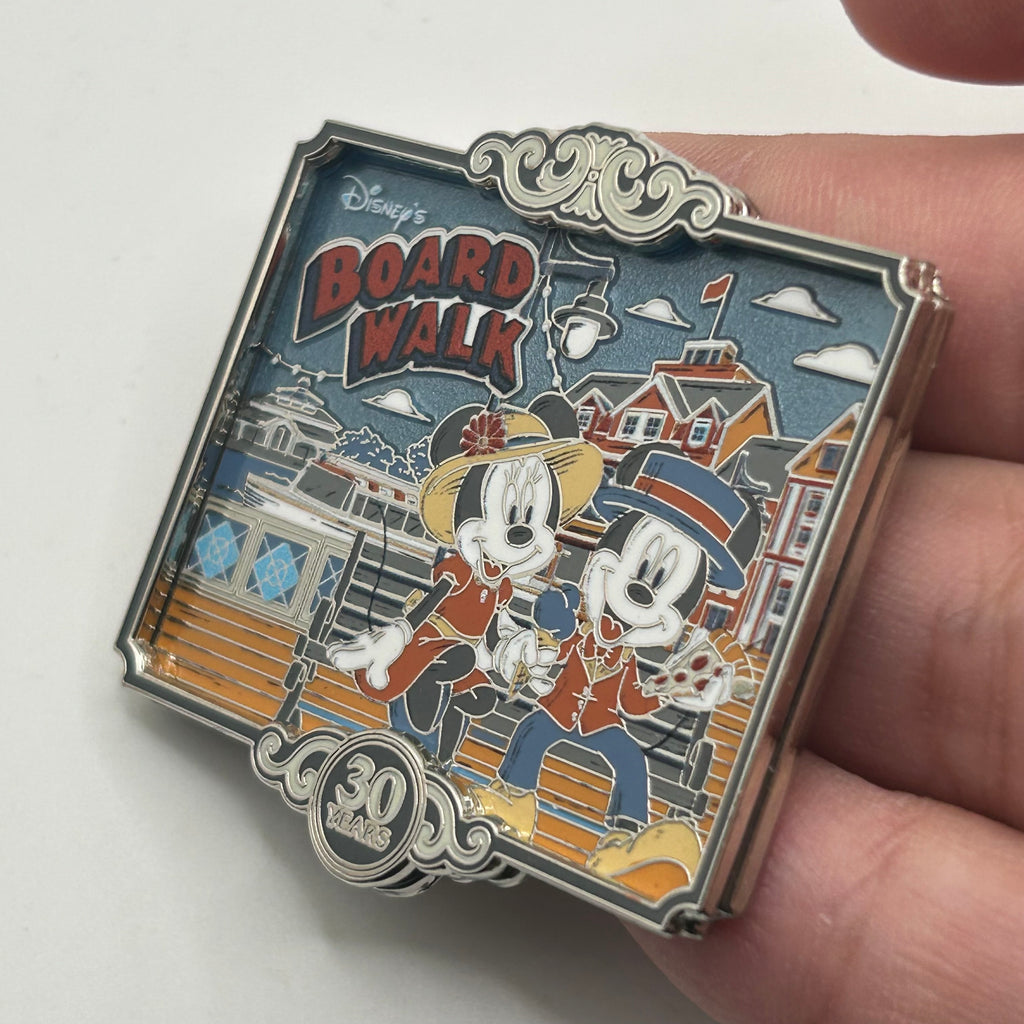 2026 -  Mickey and Minnie Mouse - Boardwalk - LE 2500 - Disney Pin