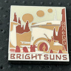 2023 - Galaxys Edge - Black Spire Outpost - Star Wars - Bright Suns - Pin