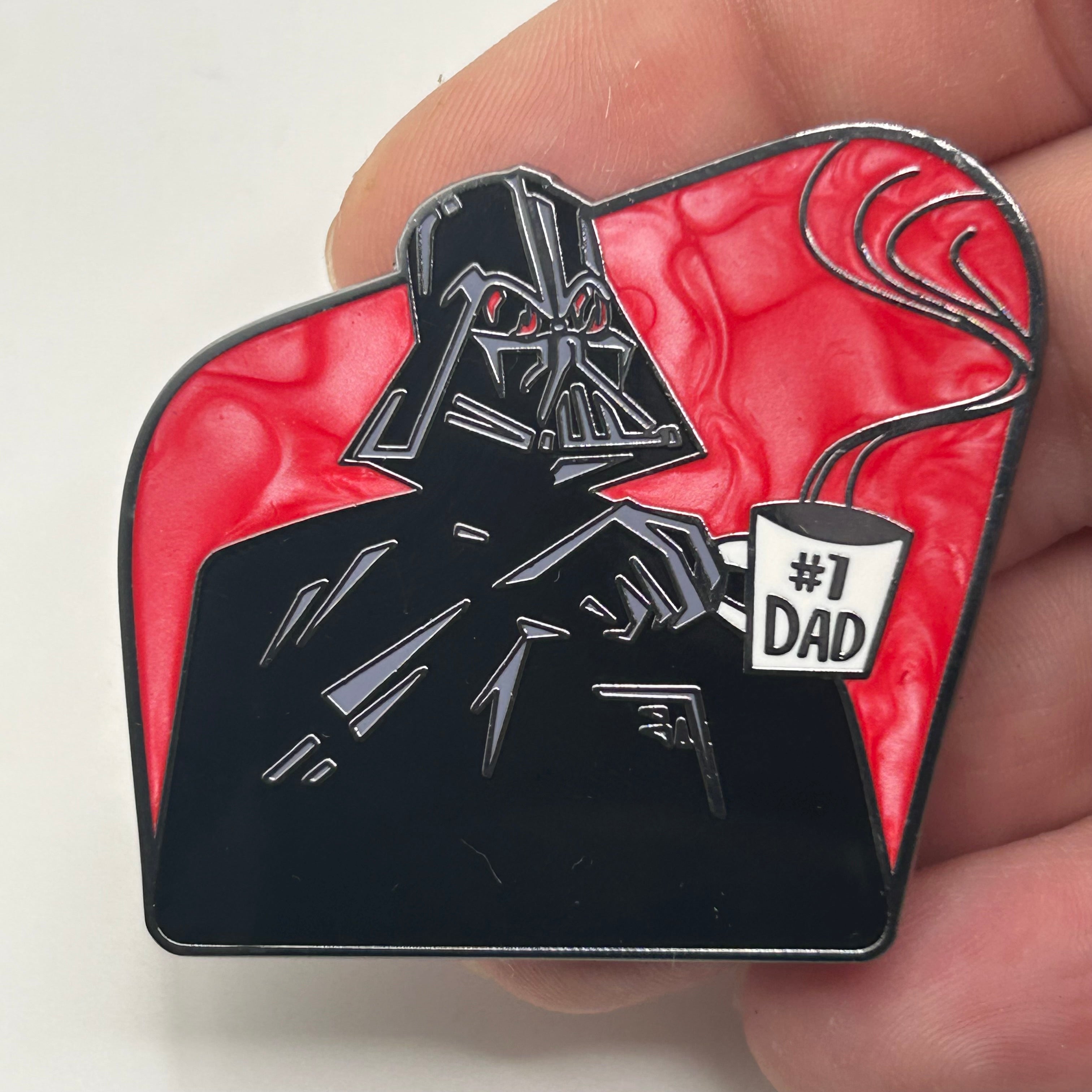 2026 - Darth Vader - #1 Dad -Star Wars - Disney Pin