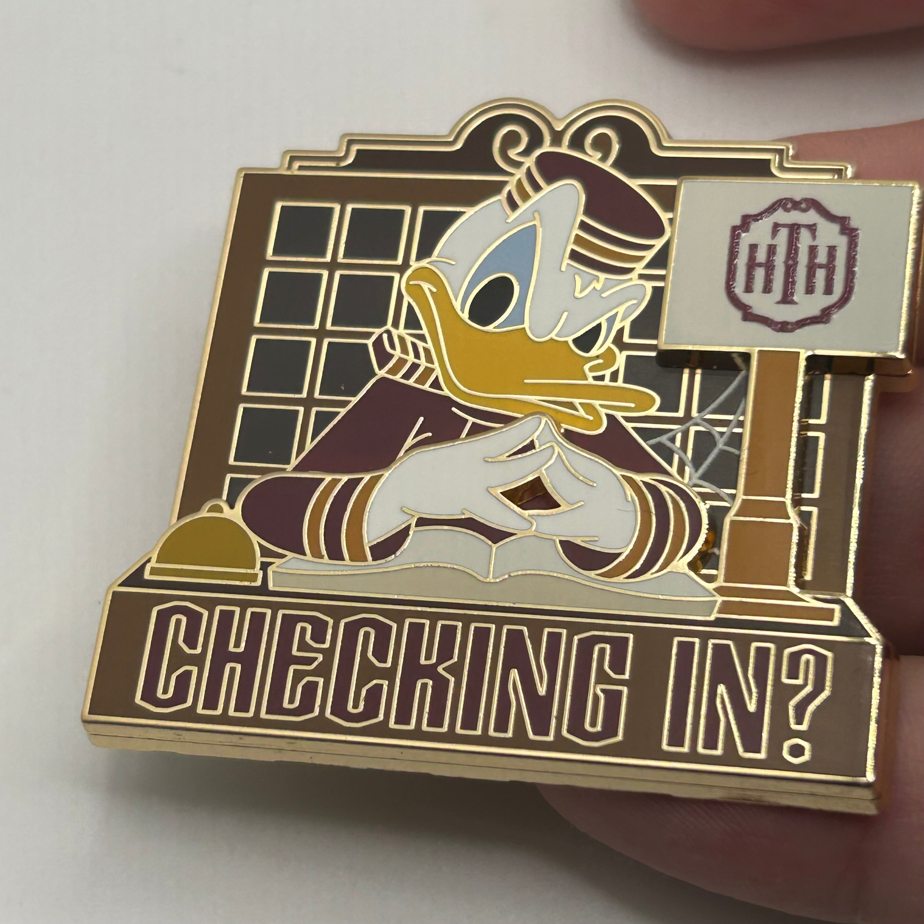 2026 - Donald Duck - Hollywood Tower of Terror - Disney Pin
