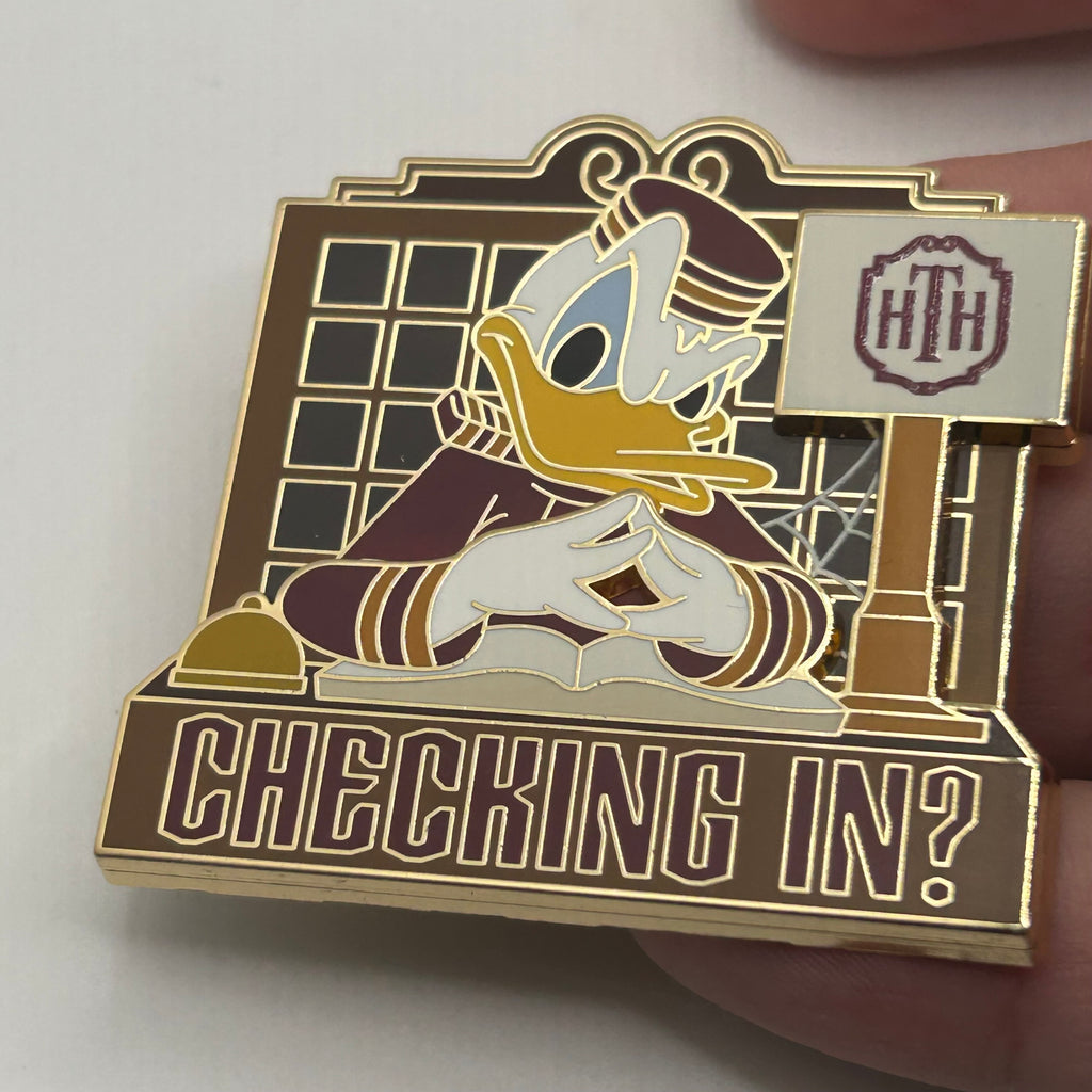 2026 - Donald Duck - Hollywood Tower of Terror - Disney Pin