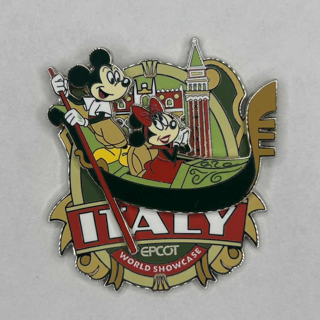 2026 - Mickey and  Minnie Mouse -  Italy - EPCOT - Disney Pin