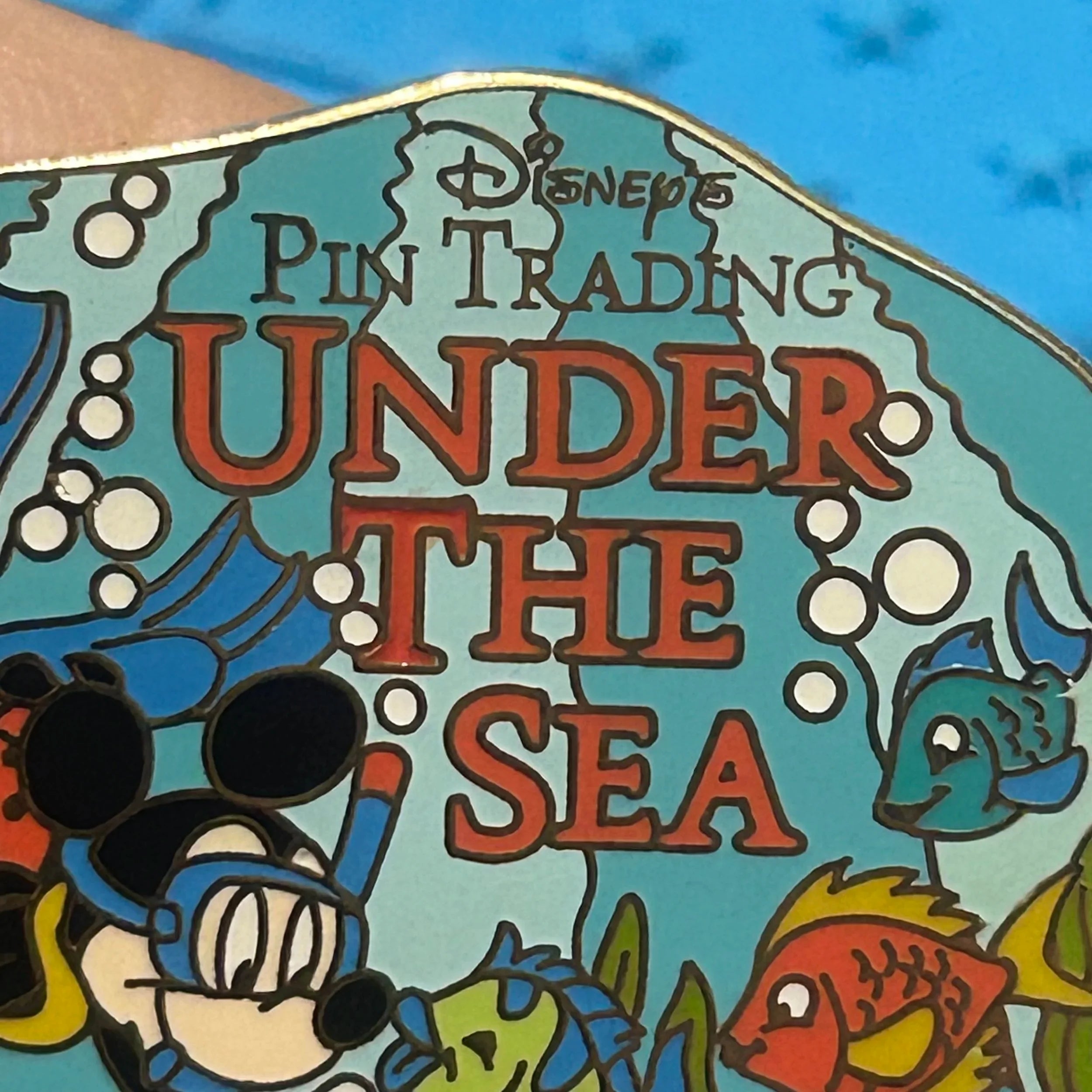 Vintage - 2003 - Mickey Mouse - Pin Trading Under The Sea - LE 550 - DCL - Pin