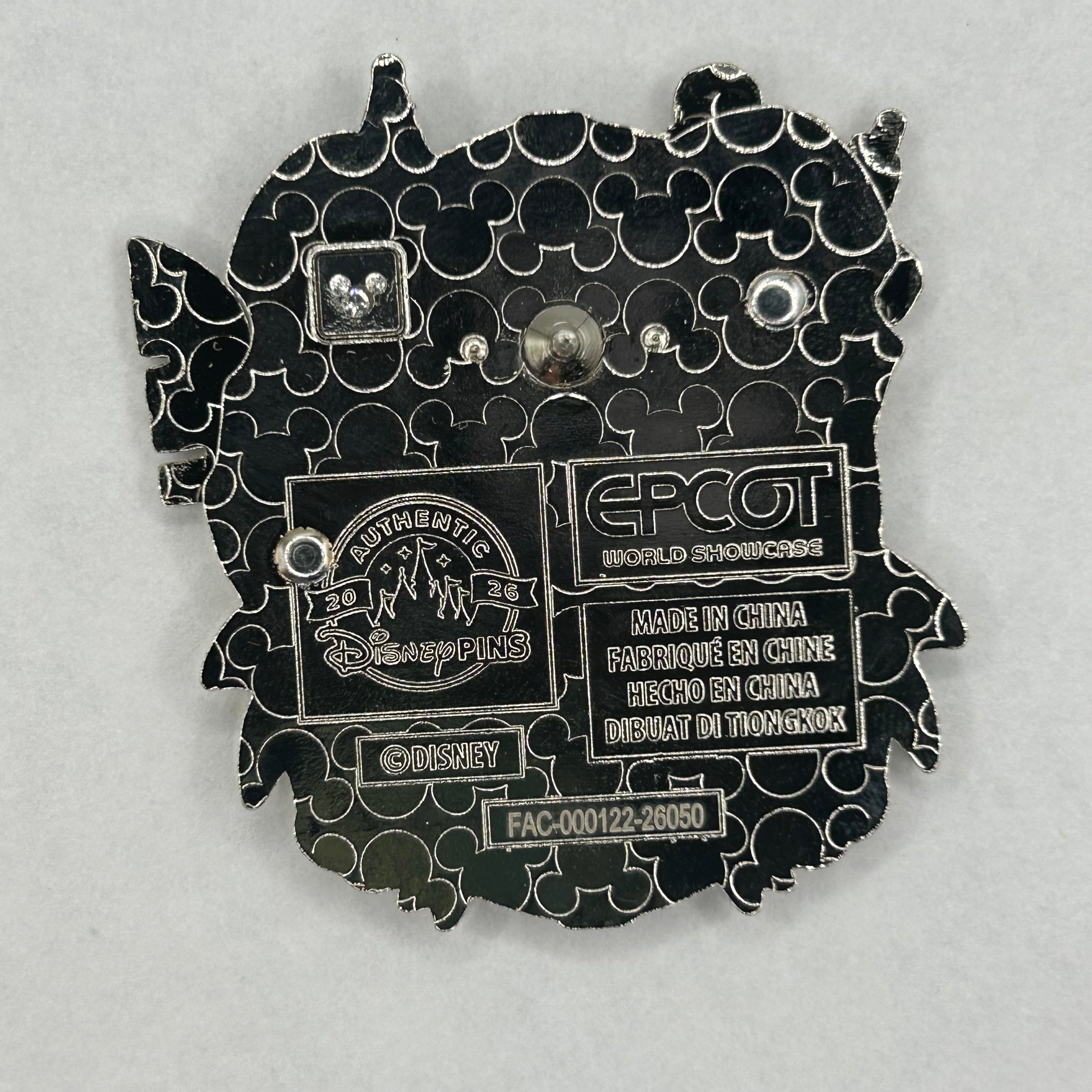 2026 - Mickey and  Minnie Mouse -  Italy - EPCOT - Disney Pin