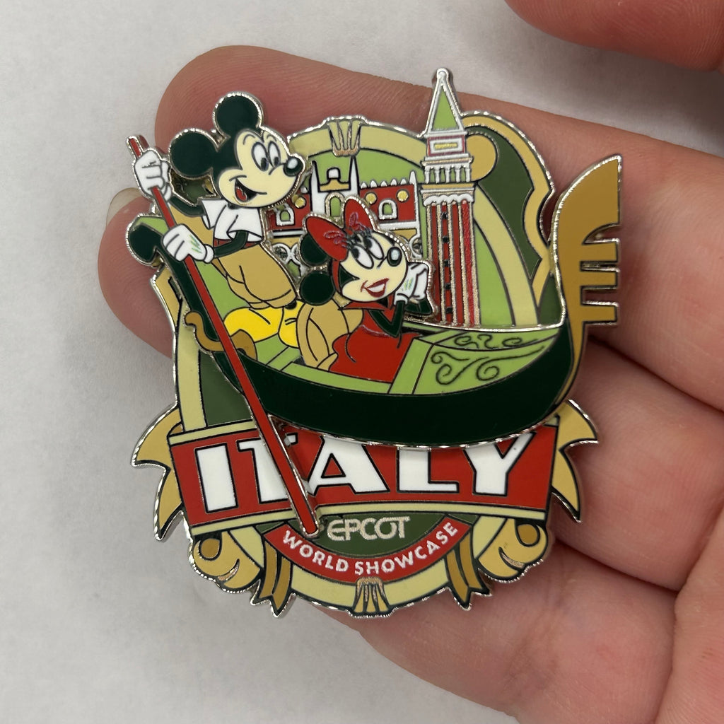 2026 - Mickey and  Minnie Mouse -  Italy - EPCOT - Disney Pin