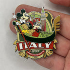 2026 - Mickey and  Minnie Mouse -  Italy - EPCOT - Disney Pin
