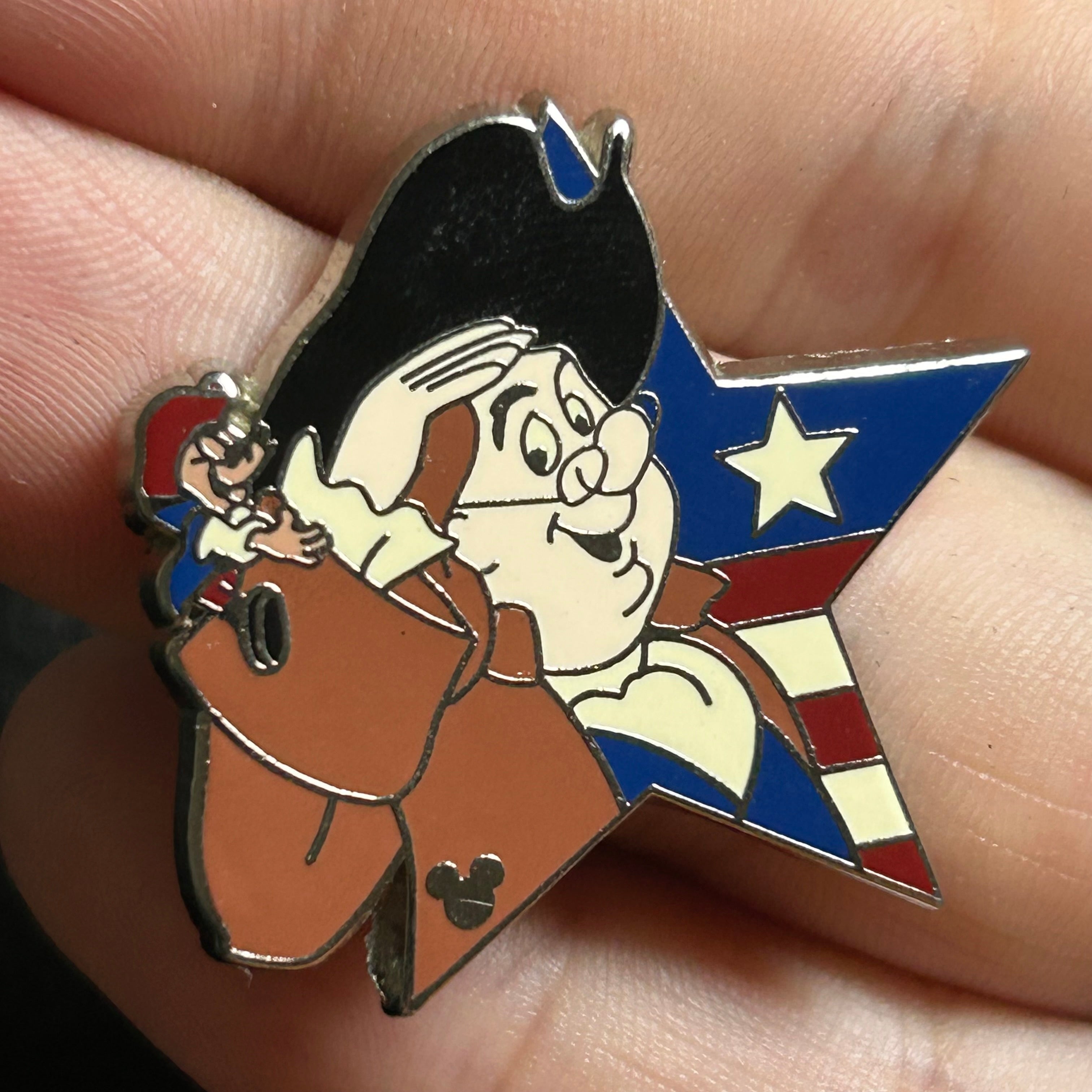 Benjamin Franklin - Amos Mouse - Independance Day - Disney Pin