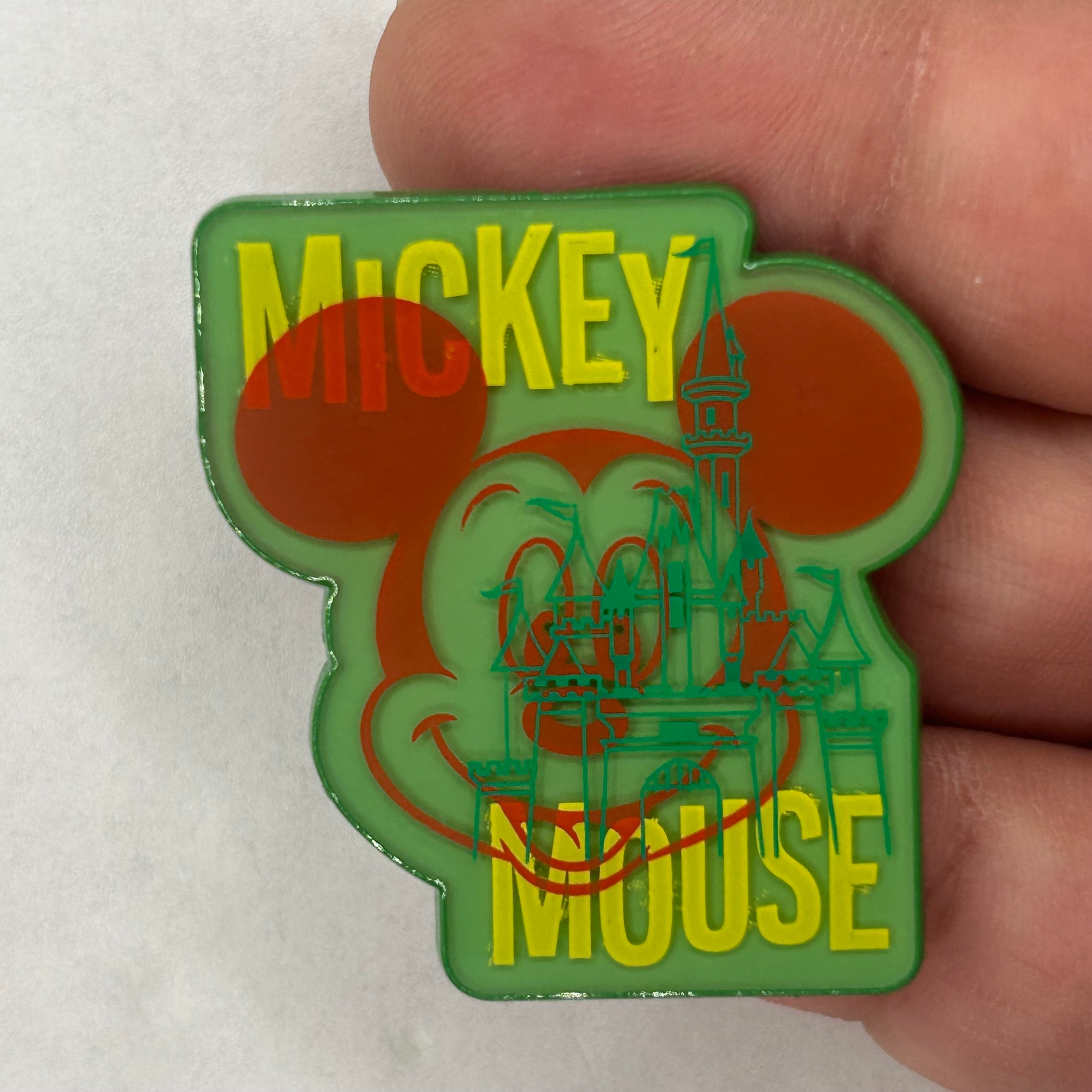 2023 - Mickey Mouse - Green Background - Disney Pin