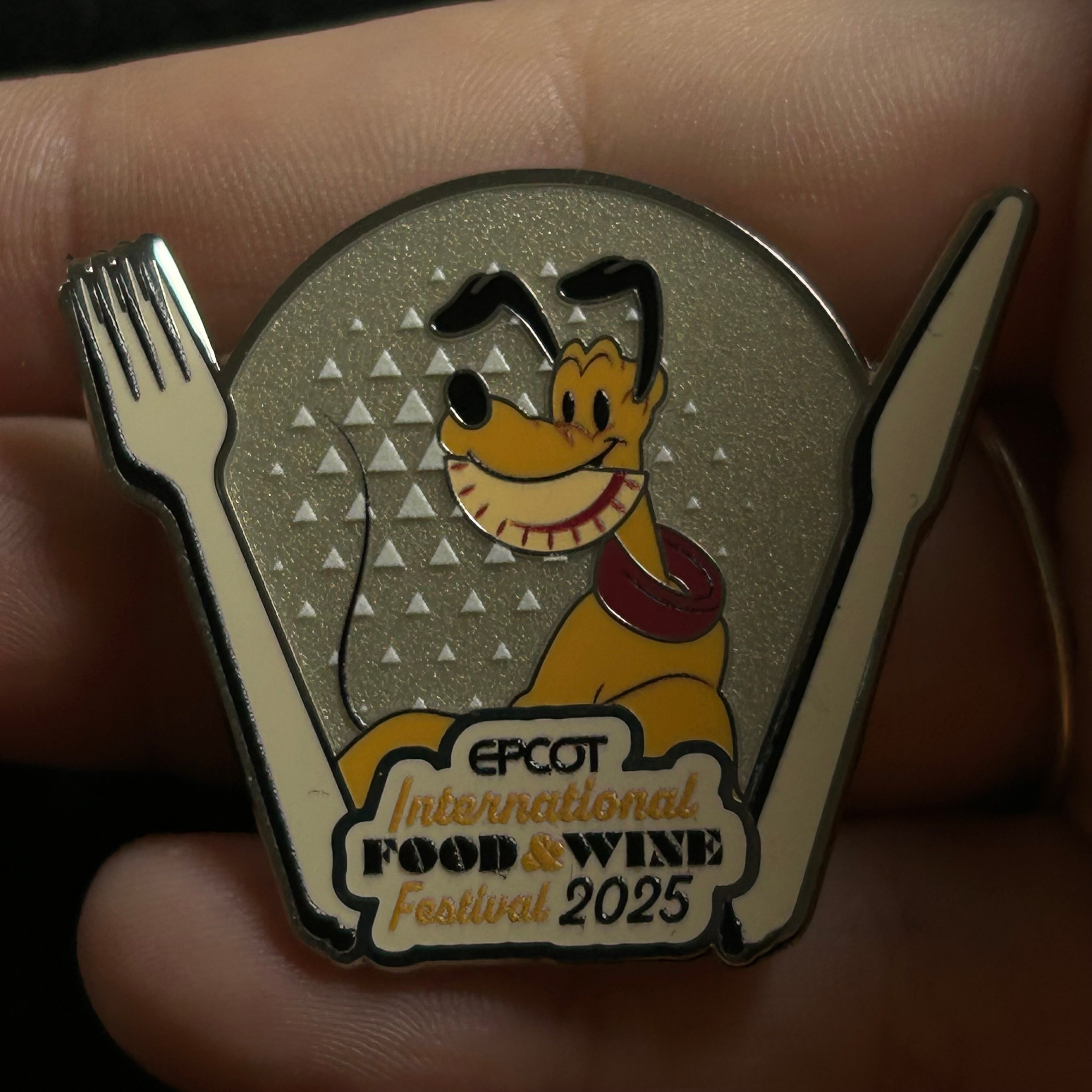 2025 - Pluto - International Food and Wine Festival - LR - Disney Pin