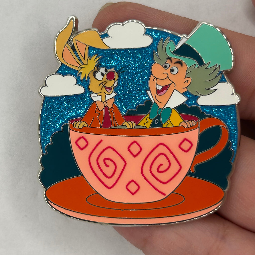 2026 - Alice in Wonderland  - Mad Hatter March Hare Teacup - Disney Pin