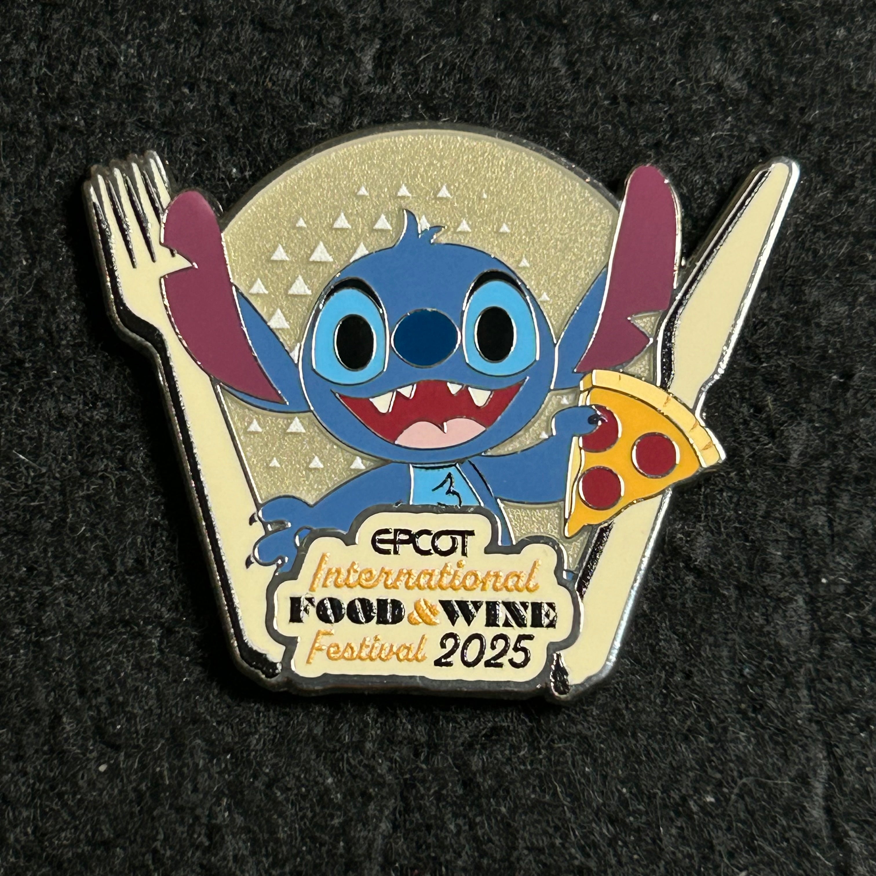 2025 - Stitch - Epcot International Food and Wine Festival - LR - Disney Pin
