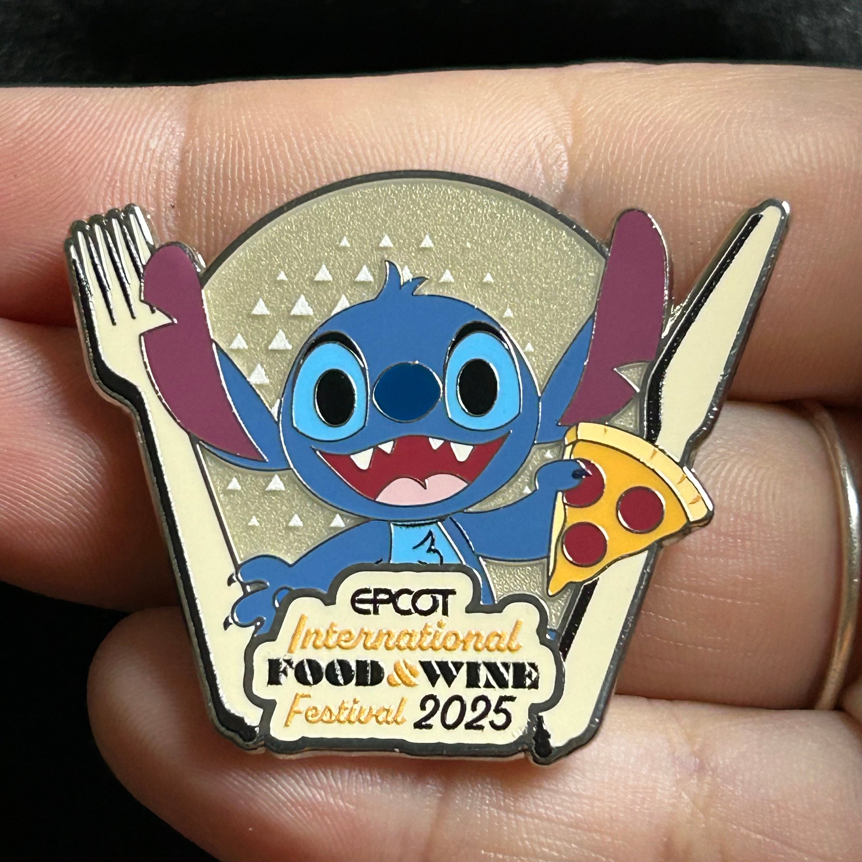 2025 - Stitch - Epcot International Food and Wine Festival - LR - Disney Pin