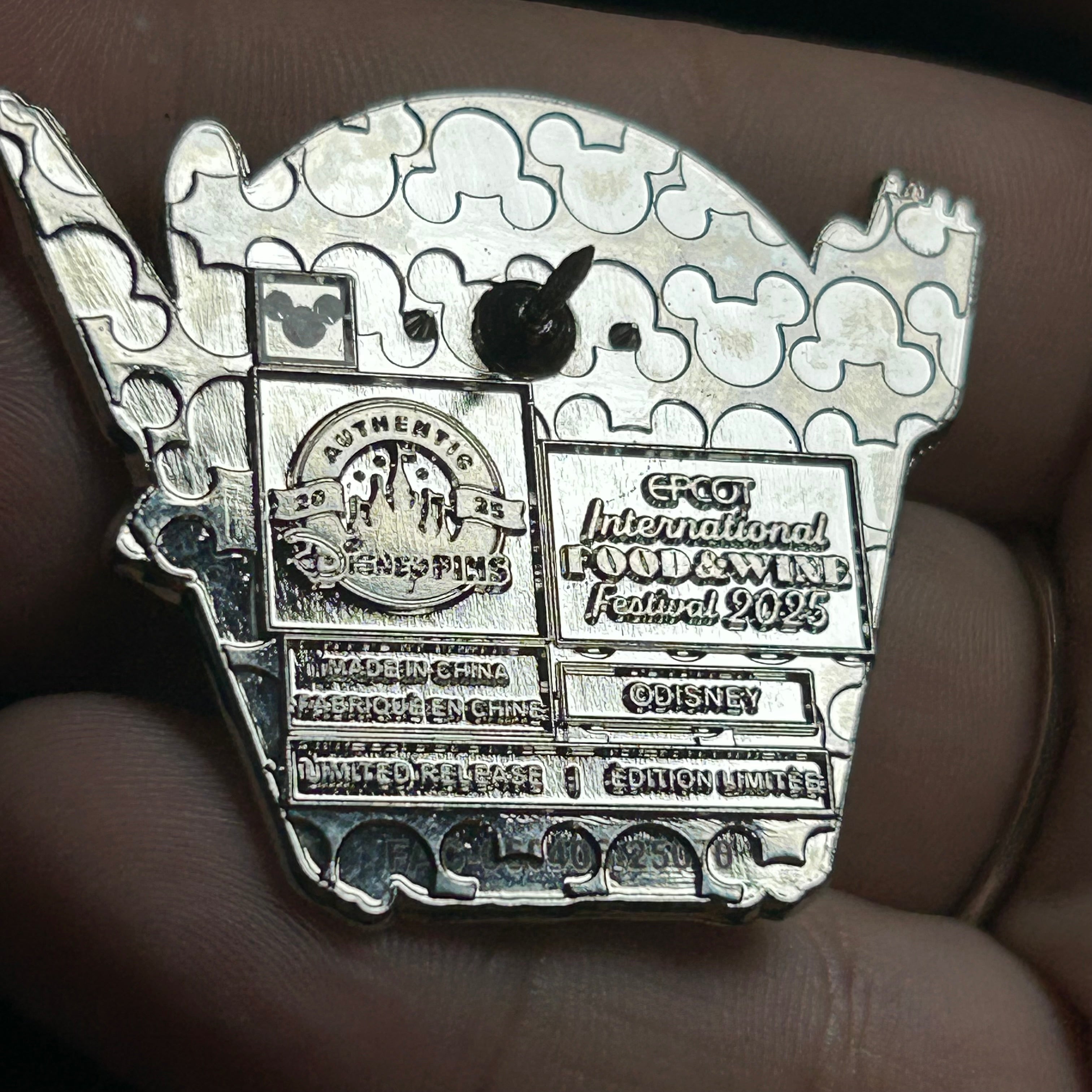 2025 - Stitch - Epcot International Food and Wine Festival - LR - Disney Pin