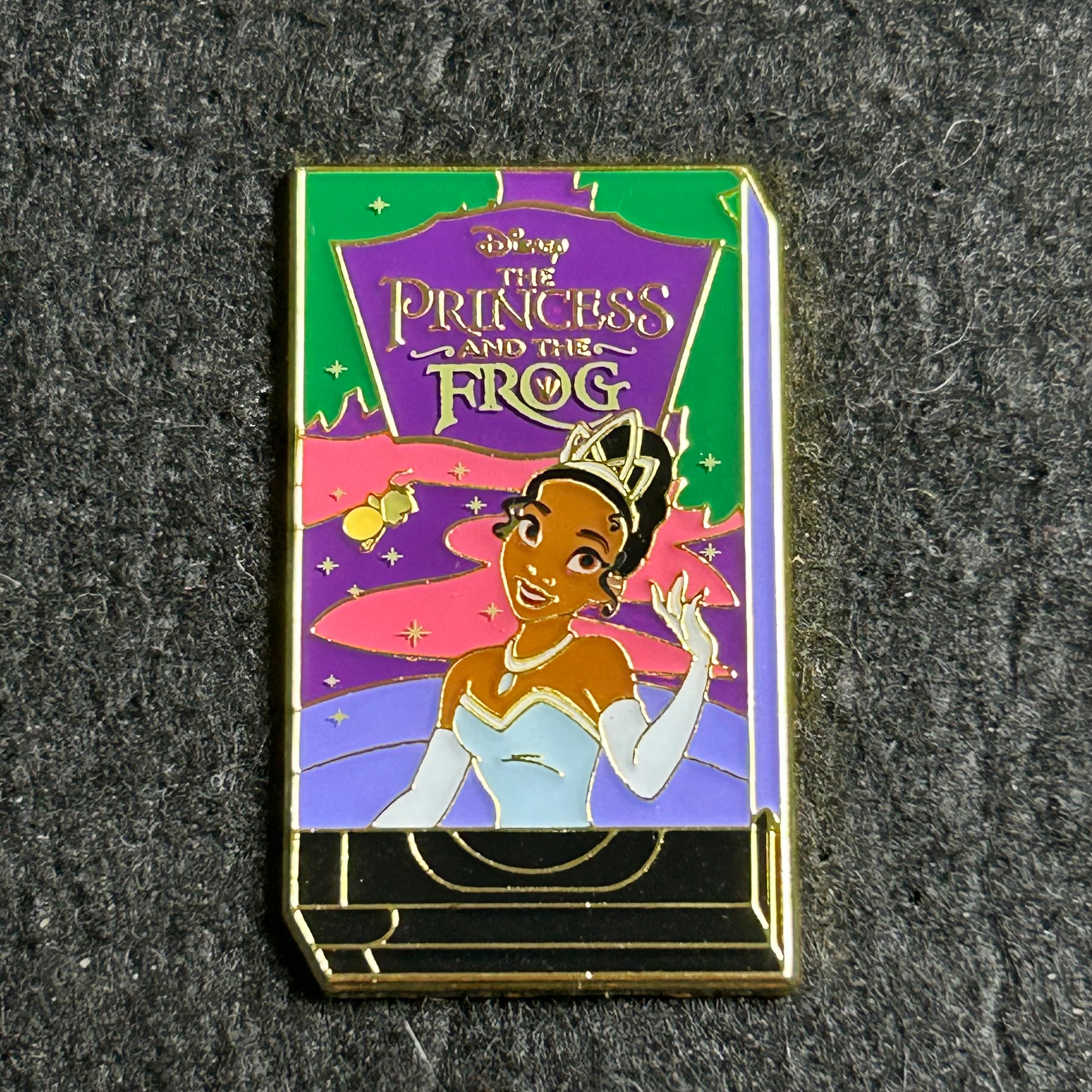 Tiana - VHS - Princess and the Frog -  Loungefly - Disney Pin