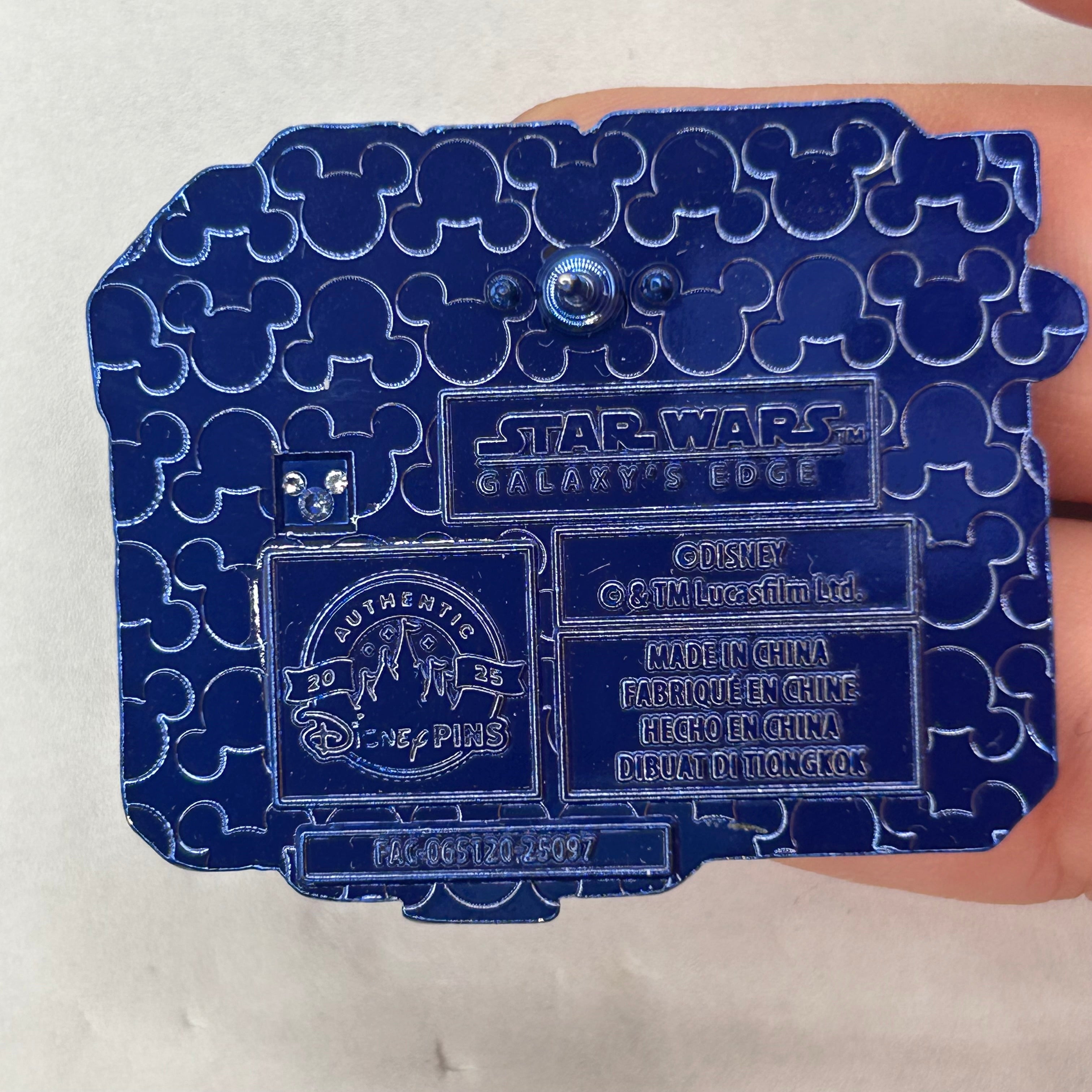 2025 - C-3PO - Blueprint - Star Wars - Disney Pin