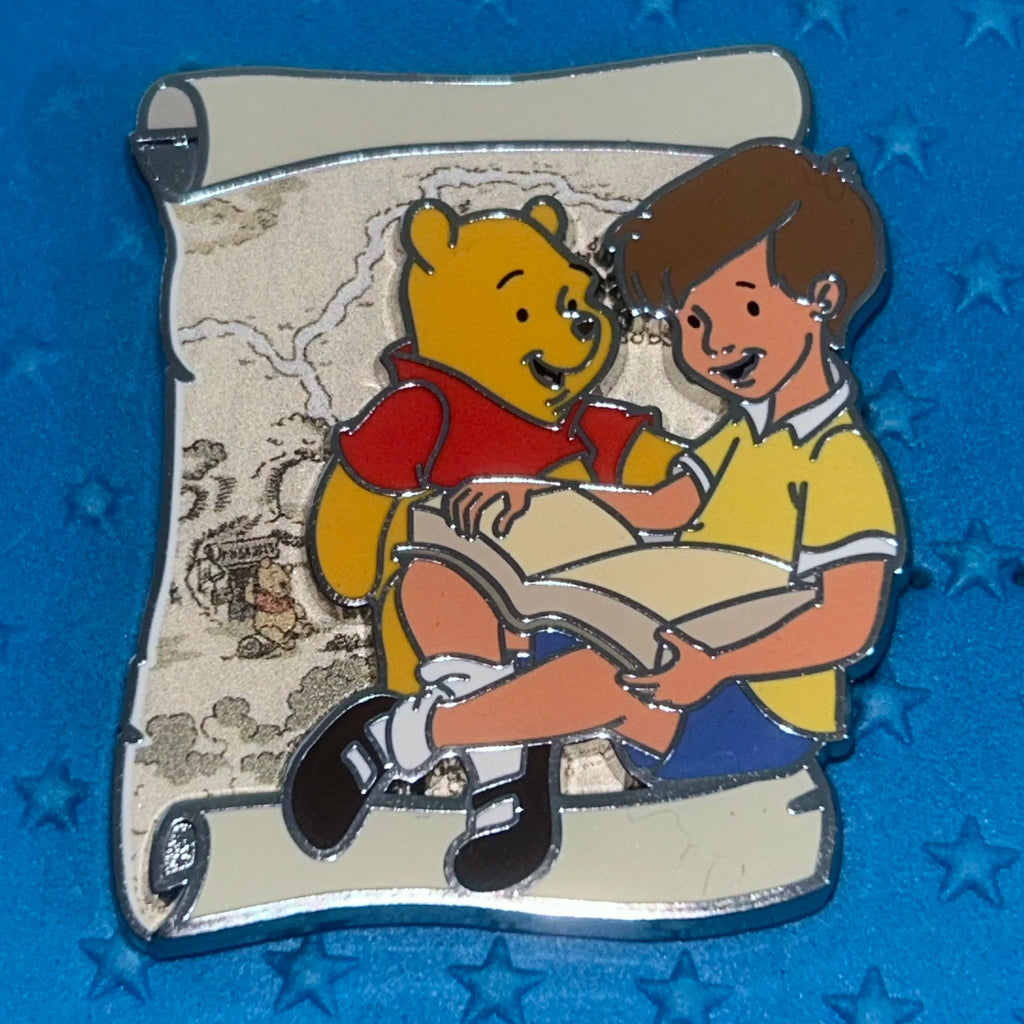 2023 - Christopher and Pooh Bear - Map - Disney Pin
