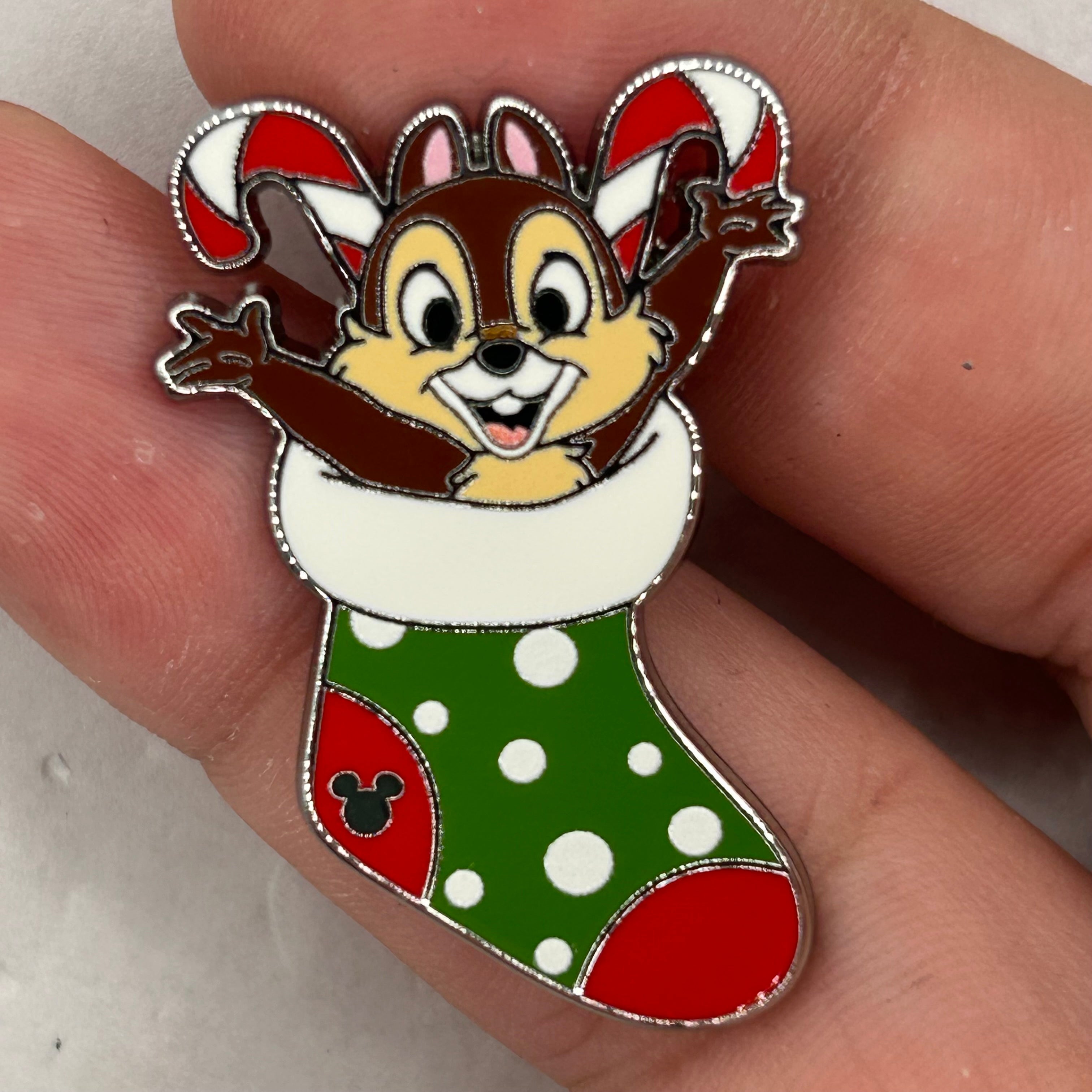 2026 - Chip - Christmas - Chaser - Hidden Disney Pin