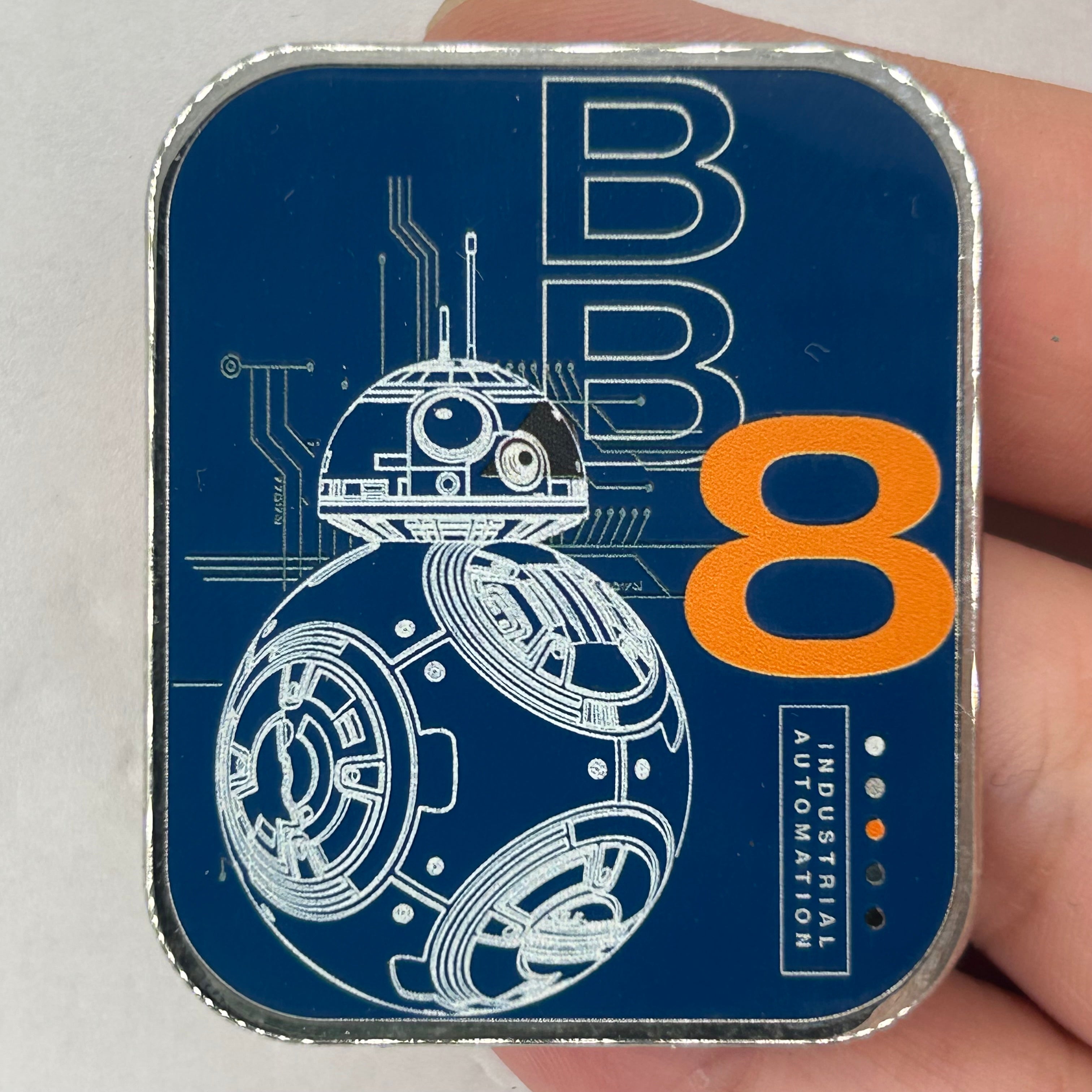 2022 - Blue BB8 -  Star Wars -  Disney Pin