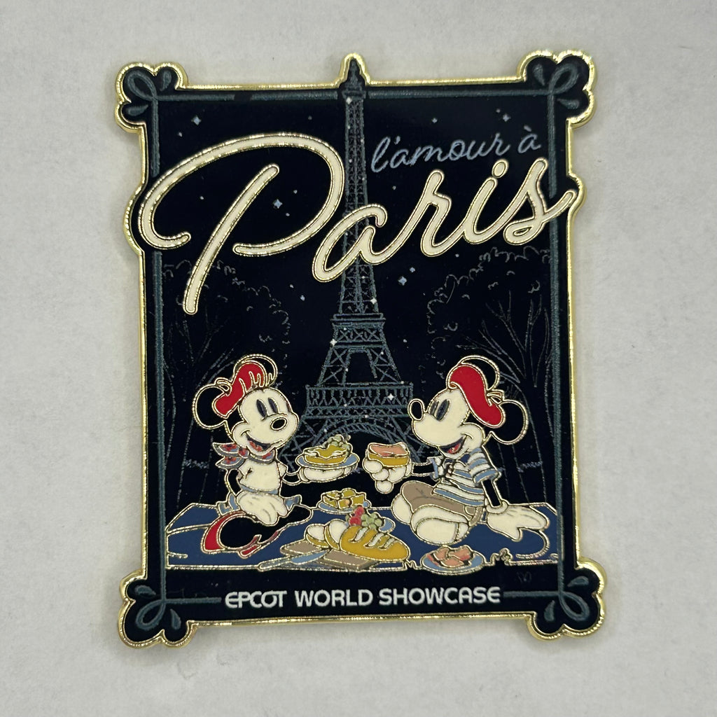 2026 - Mickey and Minnie - EPCOT - Paris - Disney Pin