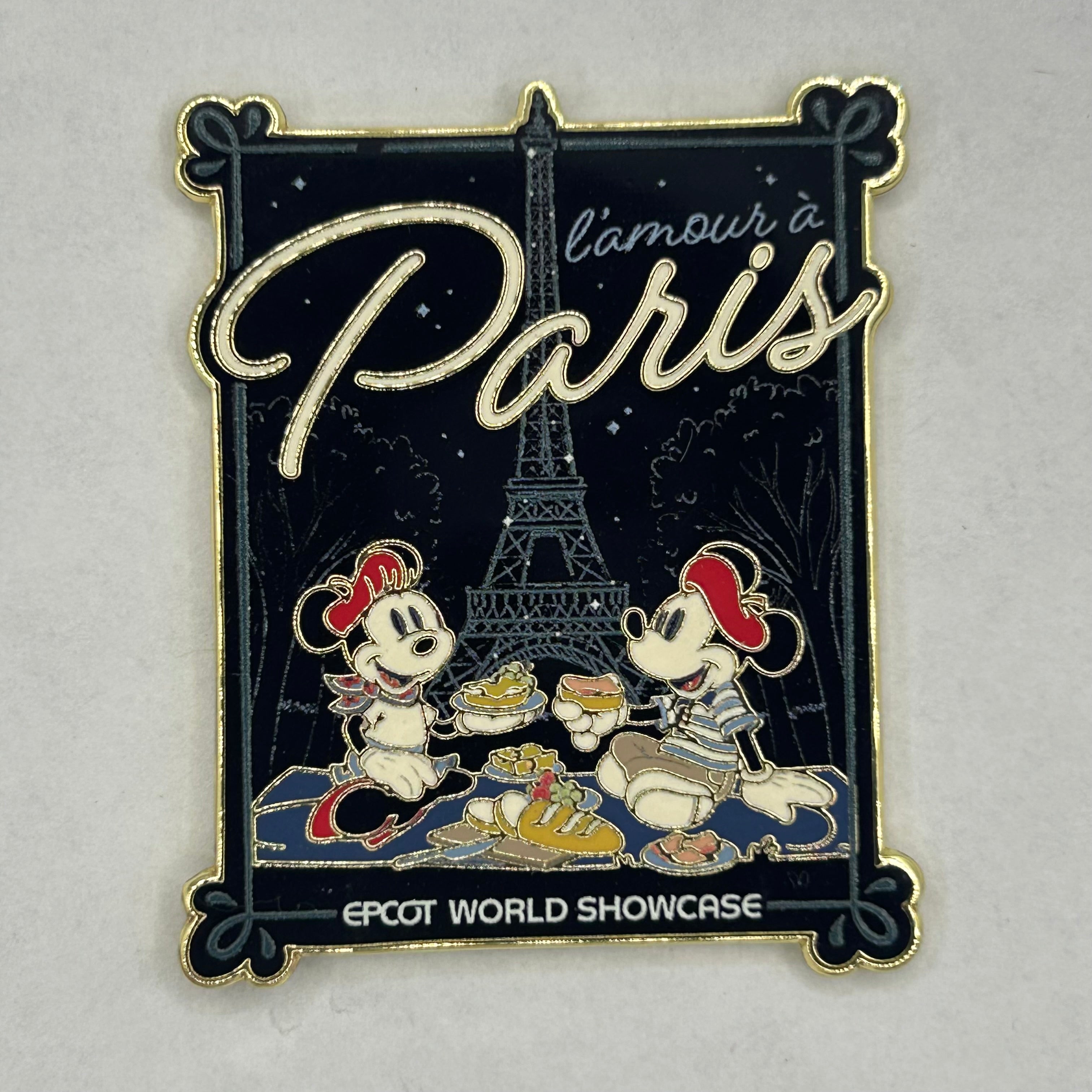 2026 - Mickey and Minnie - EPCOT - Paris - Disney Pin