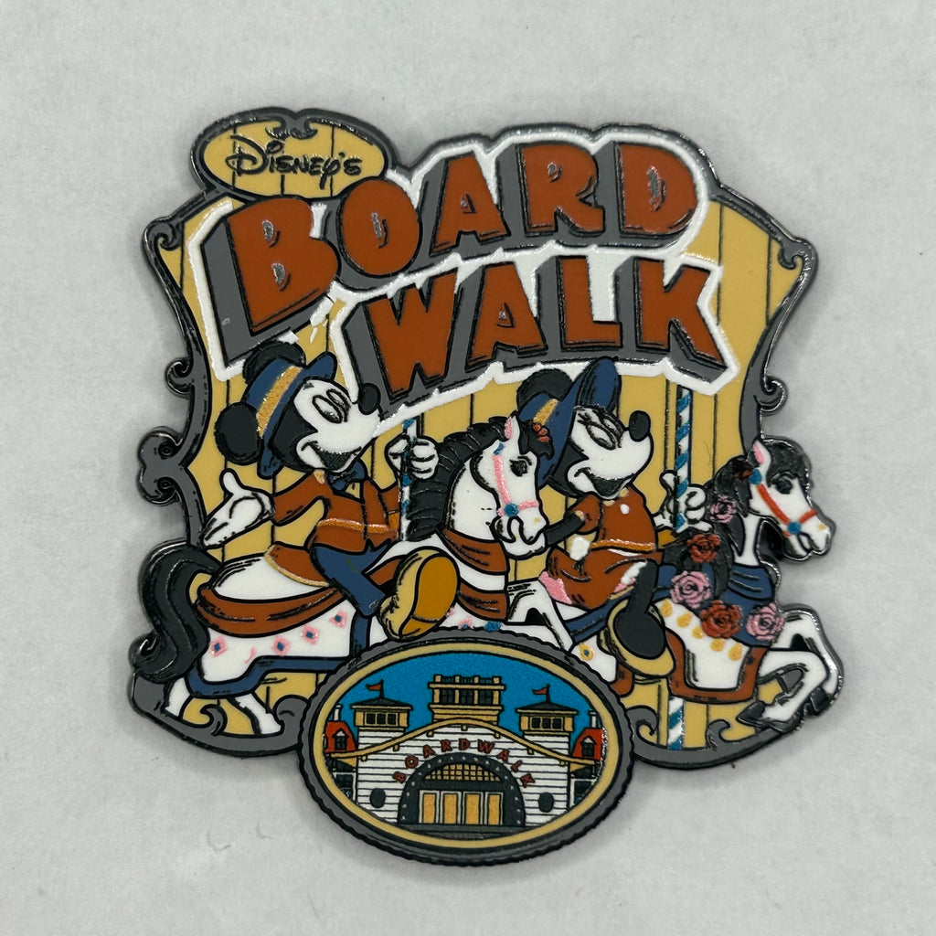 2026 - Mickey and Minnie - Carousel - Boardwalk - Disney Pin