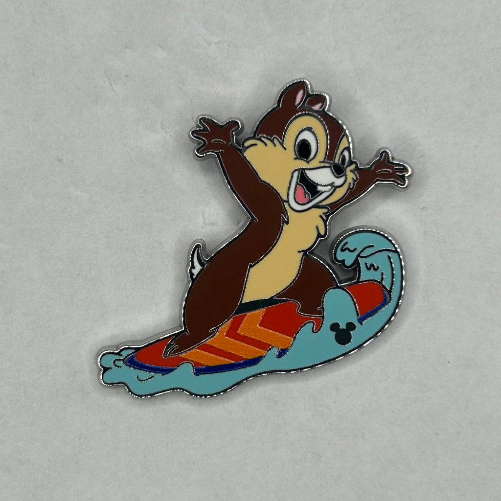 2026 - Chip Surfing - WDW - Wave A - Hidden Mickey -  Disney Pin