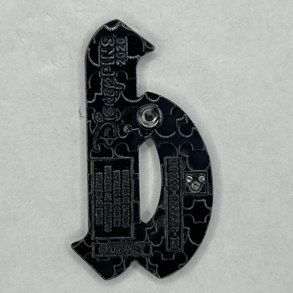 2026 - “d” Magic kingdom - Disney Pin