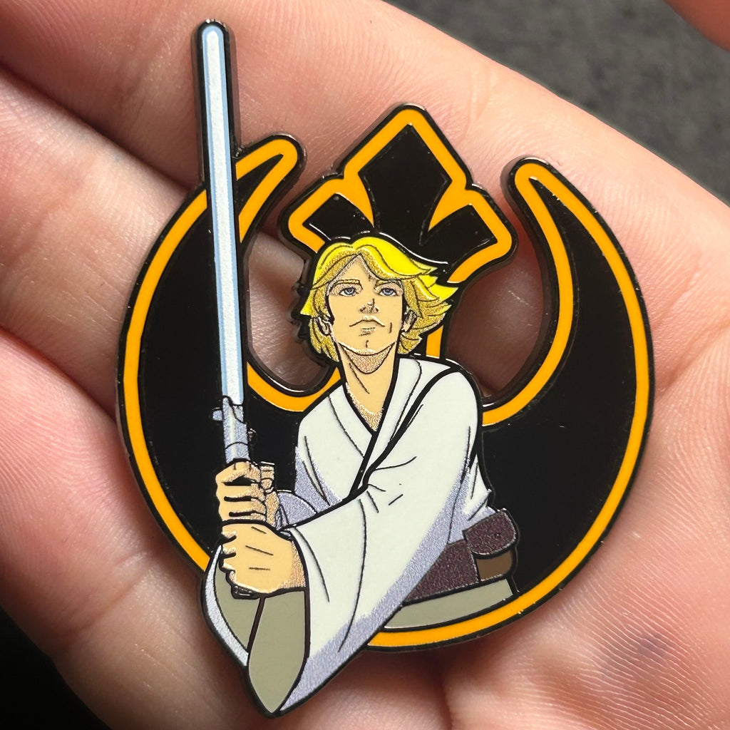 2025 - Luke Skywalker with Lightsaber - Starter Series - Star Wars - Disney Pin