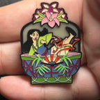 2025 - Loungefly - Mulan and Mushu - Disney Pin