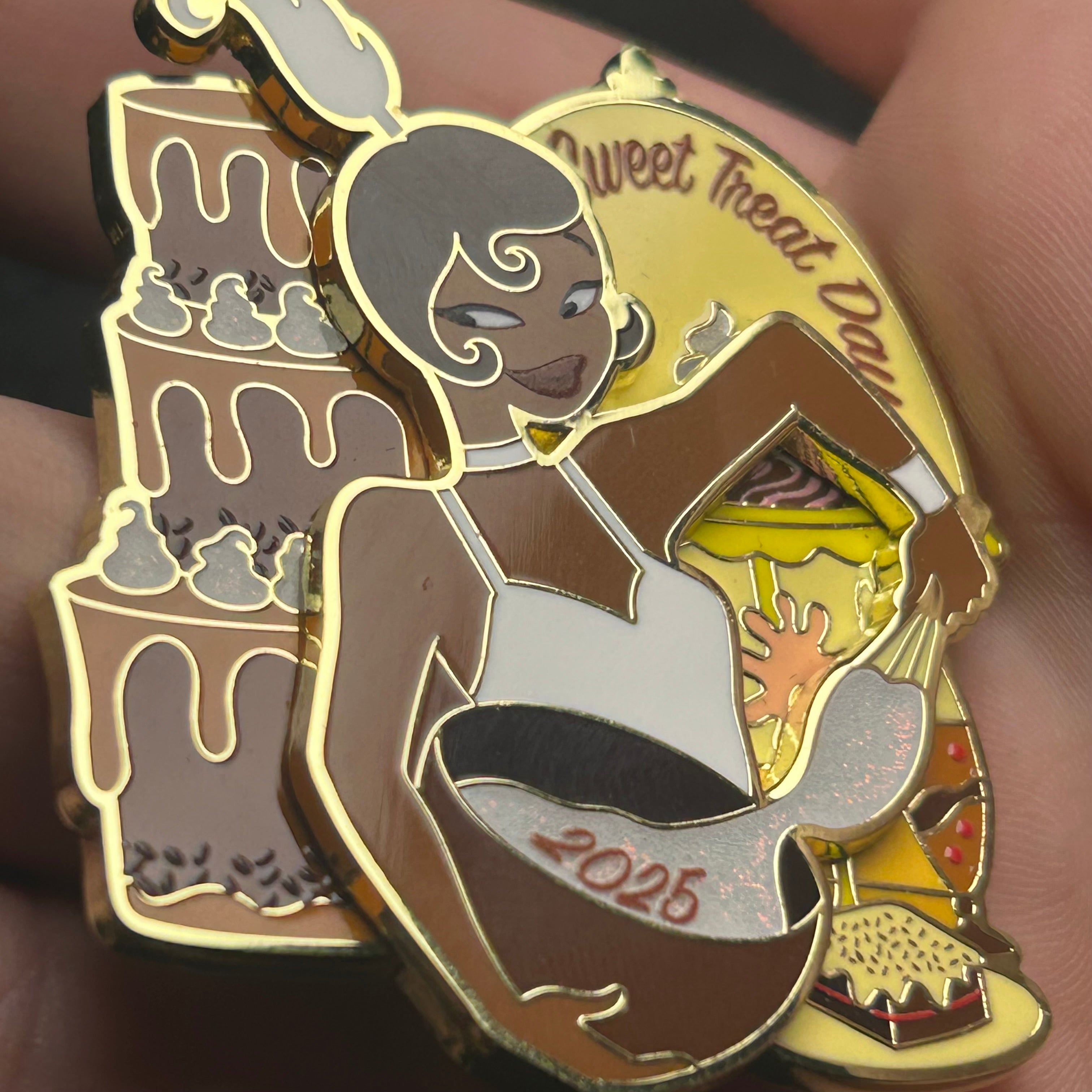 2025 -  LR - Tiana Baking - Sweet Treat Day - Princess and the Frog - Disney Pin