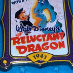 2001 - Reluctant Dragon - Movie Poster - Disney Pin