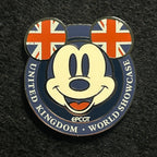 2025 - Mickey Mouse Head - United Kingdom - World Showcase - EPCOT - Disney Pin