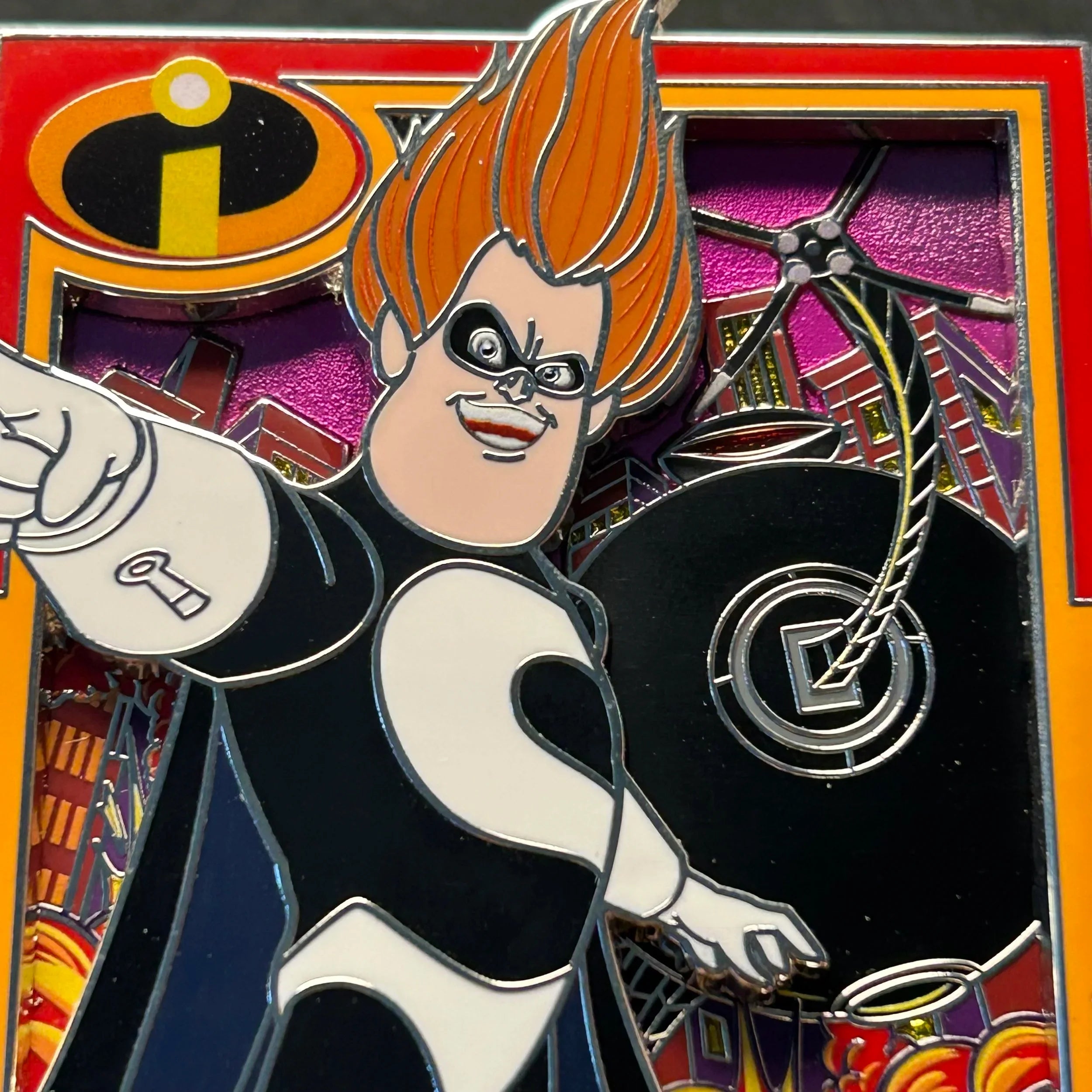 2024 - Syndrome - The Incredibles - Villain - WDI - LE 300 - Disney Pin on Pin