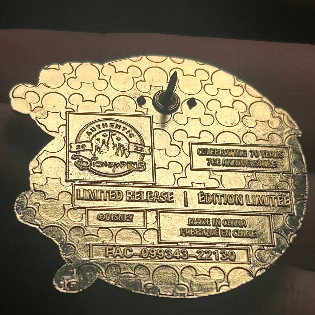 2023 - LR - Cubby Saluting - Peter Pan 70th Anniversary - Disney Pin