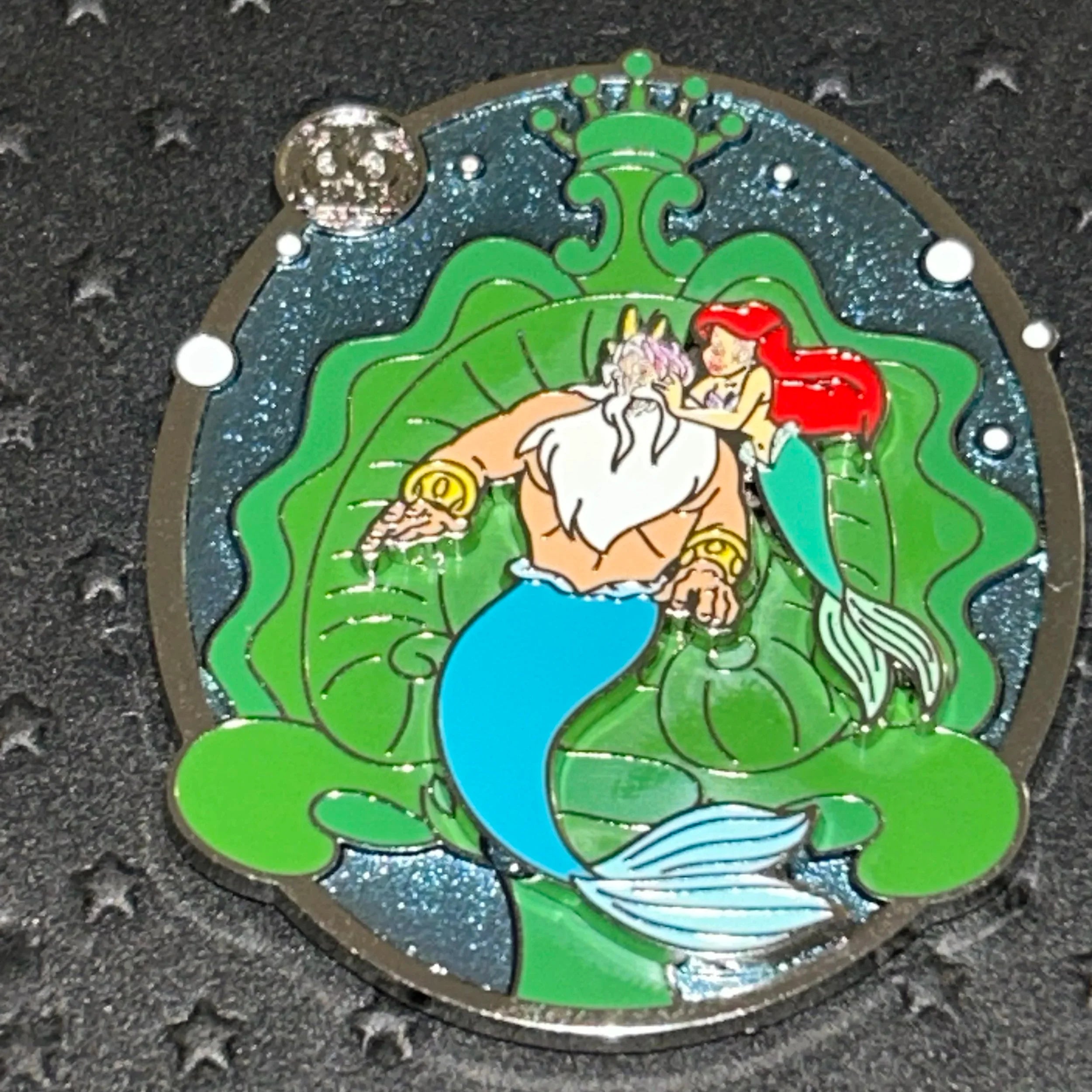 2024 - Ariel and King Triton - Little Mermaid - 30th Anniversary- LE 4,000 - Pin