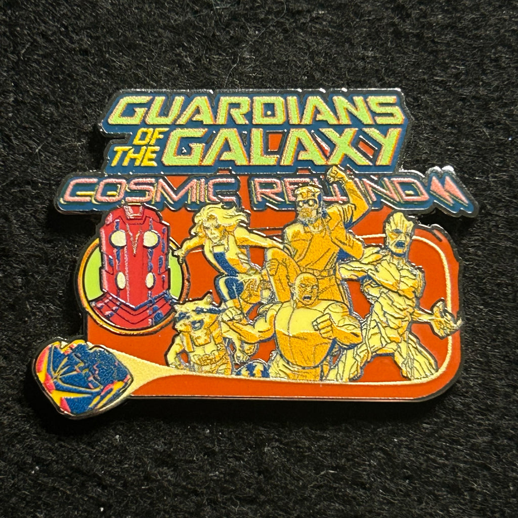 2025 - Guardians of the Galaxy Cosmic Rewind - Gamora Rocket Groot Drax StarLord - EPCOT -Disney Pin