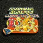 2025 - Guardians of the Galaxy Cosmic Rewind - Gamora Rocket Groot Drax StarLord - EPCOT -Disney Pin