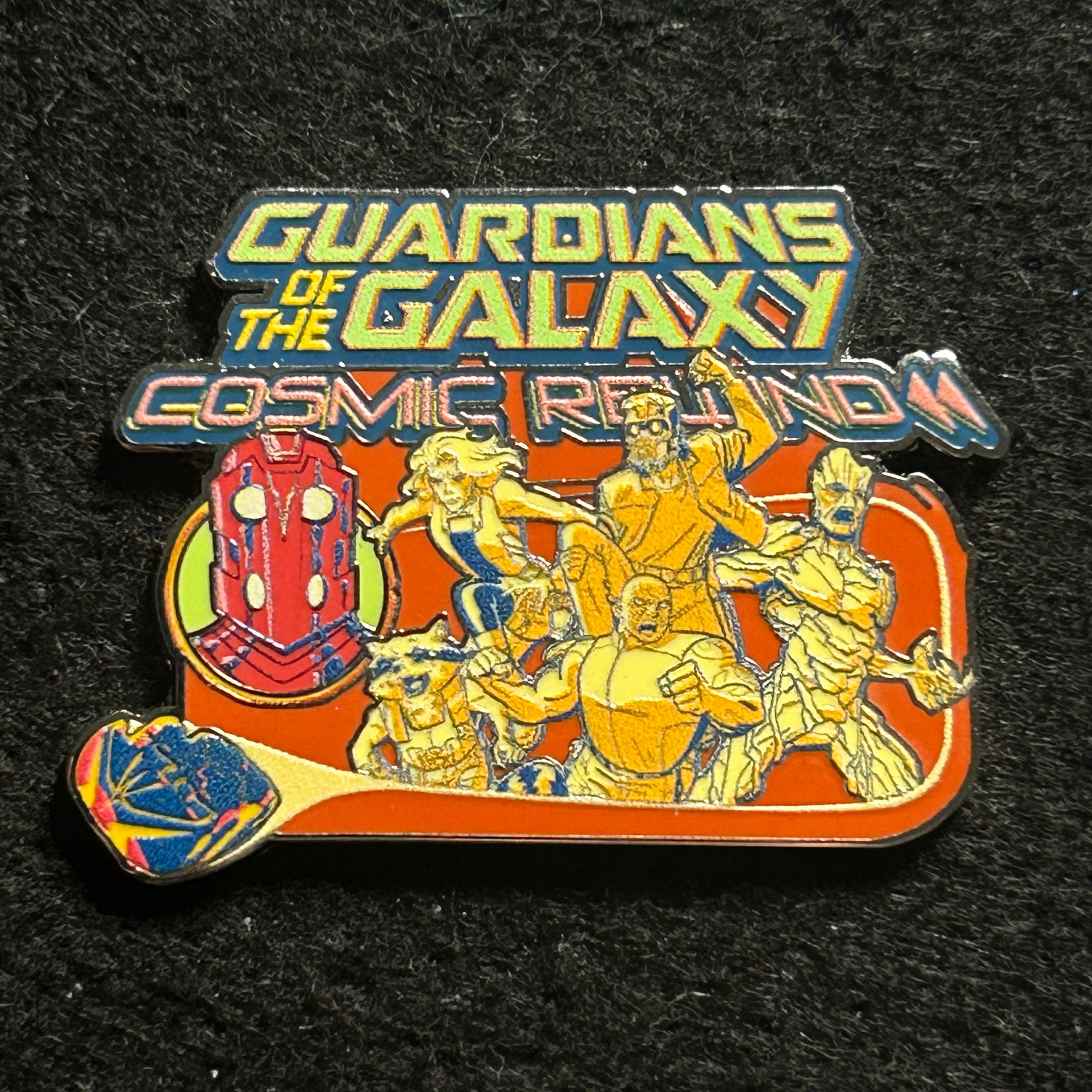 2025 - Guardians of the Galaxy Cosmic Rewind - Gamora Rocket Groot Drax StarLord - EPCOT -Disney Pin