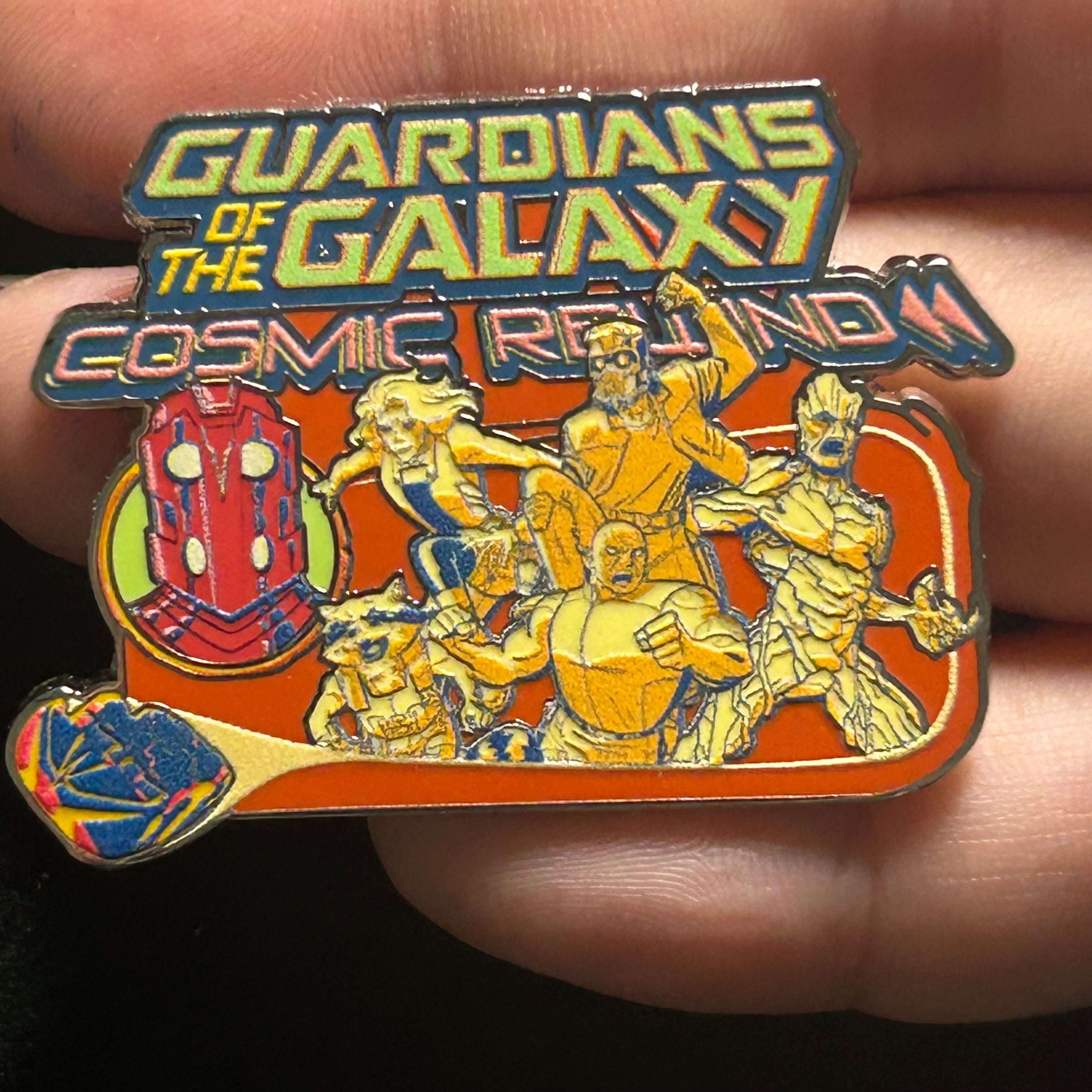 2025 - Guardians of the Galaxy Cosmic Rewind - Gamora Rocket Groot Drax StarLord - EPCOT -Disney Pin