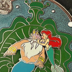 2024 - Ariel and King Triton - Little Mermaid - 30th Anniversary- LE 4,000 - Pin