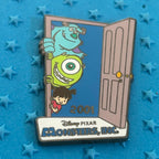 2001 - Mike Sully and Boo - Monsters Inc - Bedroom Closet Door - Disney Pin