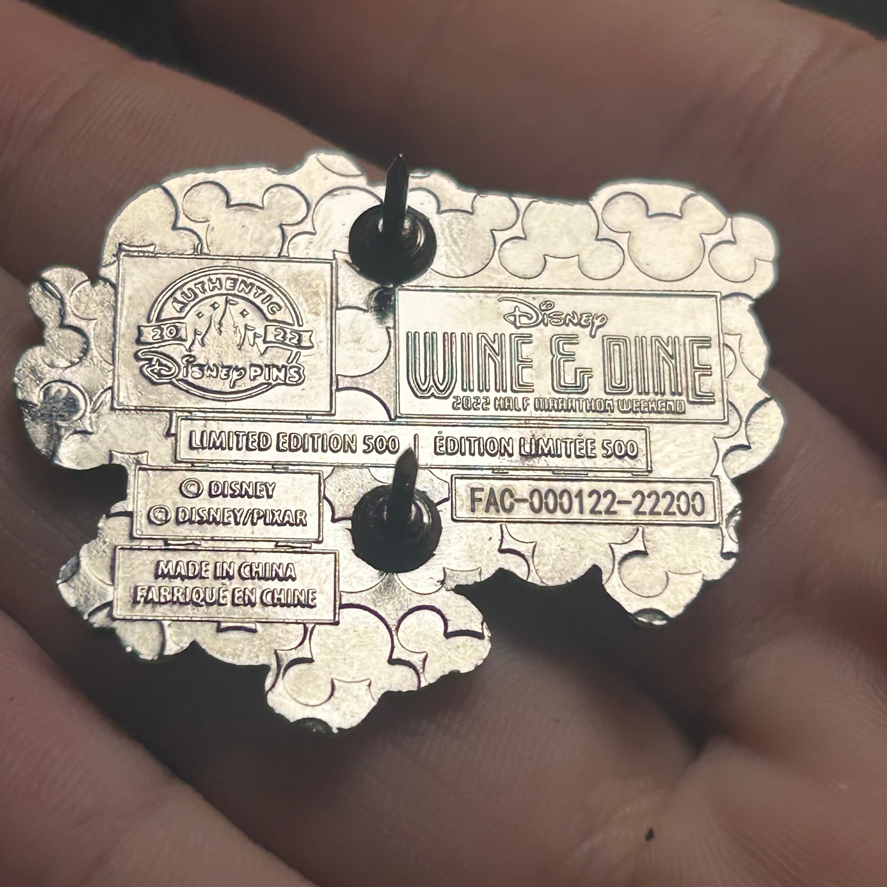 2022 - LE 500 - Soul - Running SOUL Mates - Disney Pin