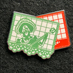 2022 - Ernesto De La Cruz - Coco - Pixar - Papel Picado - Mystery Pin