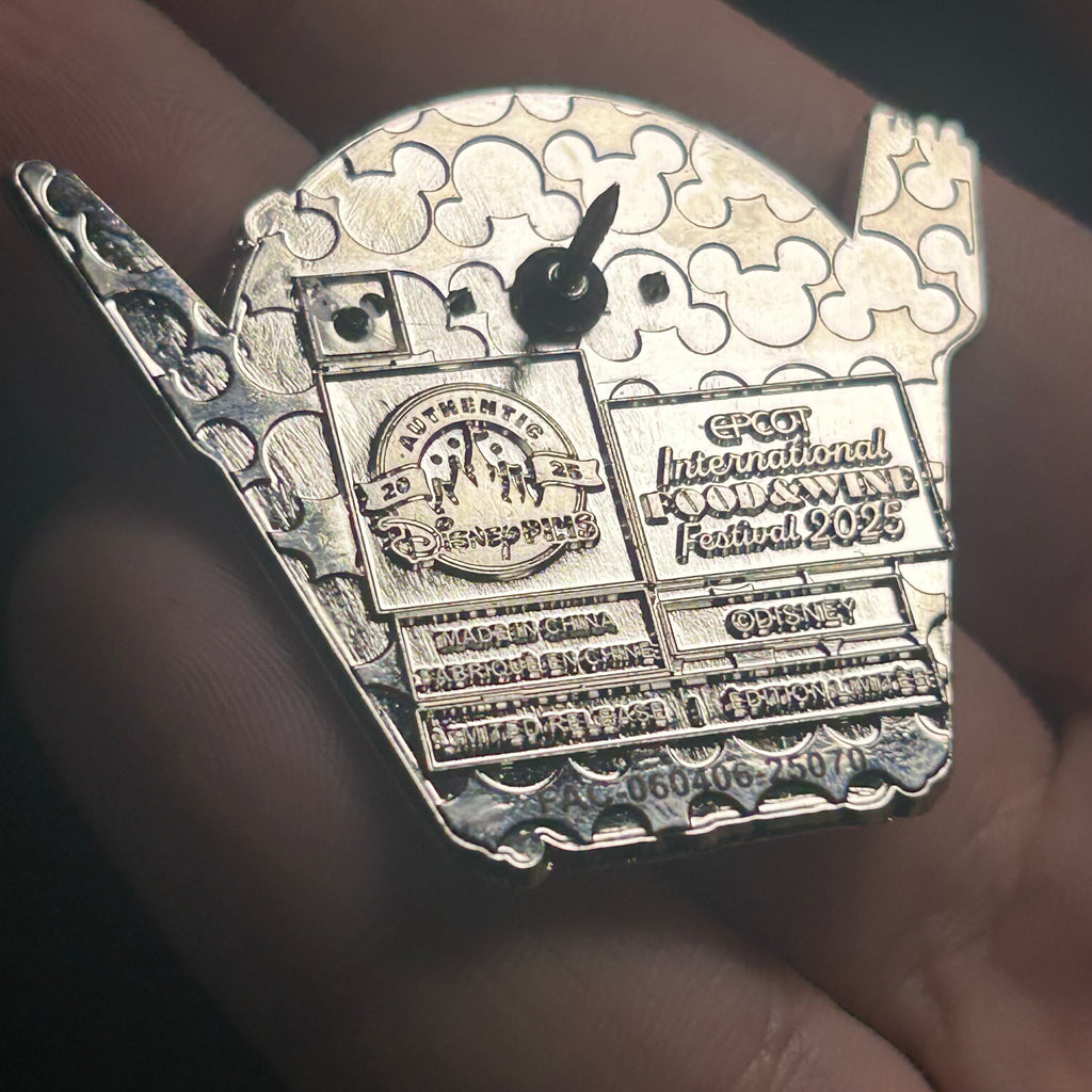 2025 - LR - Daisy Duck - EPCOT - International Food and Wine Festival - Disney Pin