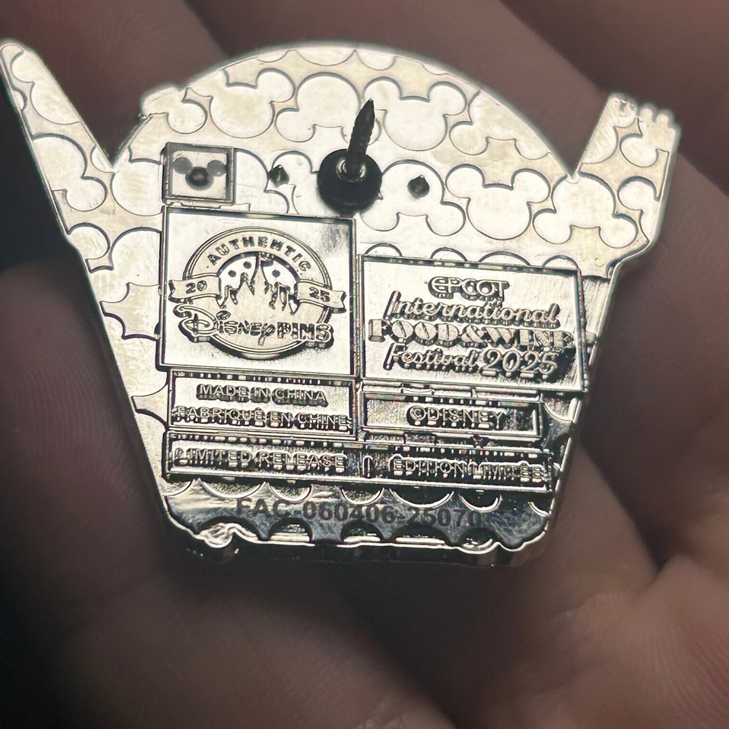 2025 - LR - Daisy Duck - EPCOT - International Food and Wine Festival - Disney Pin