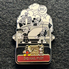 2004 - Mickey Mouse - Mail Pilot - 75th Anniversary - LE 2,000 - Disney Pin on Pin