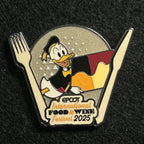 2025 - LR - Donald Duck - EPCOT - International Food and Wine Festival - Disney Pin