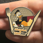 2025 - LR - Donald Duck - EPCOT - International Food and Wine Festival - Disney Pin